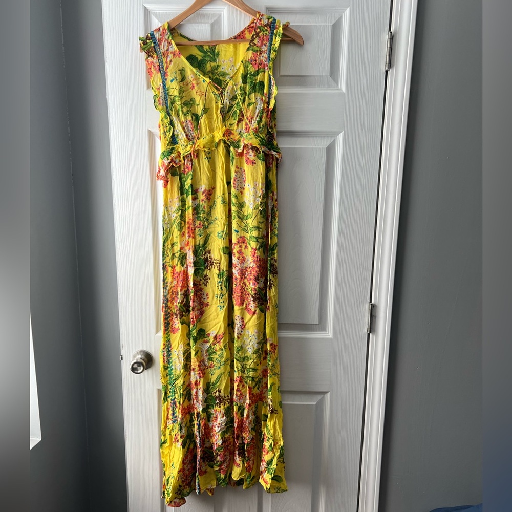 Plenty by Tracy Reese Yellow and Green Dress
